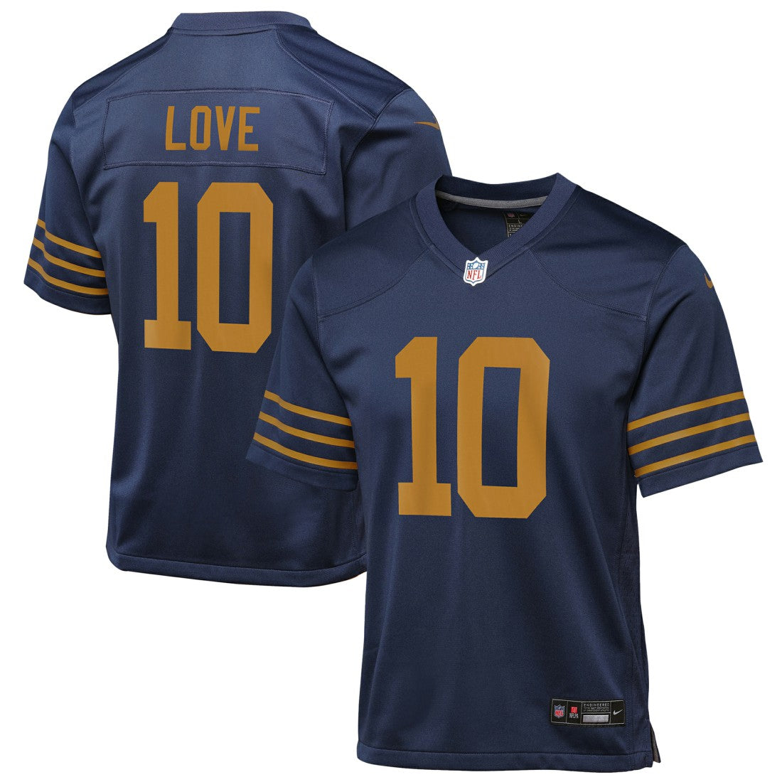 Jordan Love Green Bay Packers Youth The 1923 Classic Game Jersey - Navy sale