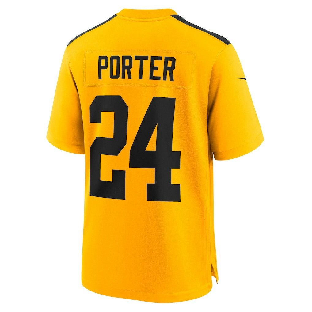 Joey Porter Jr. Pittsburgh Steelers Youth Alternate 1933 Throwback Game Jersey - Gold on sale