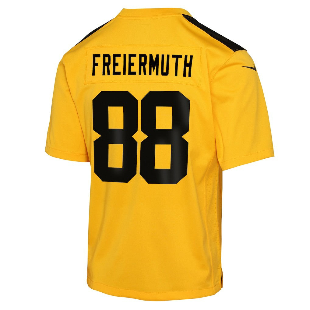 Pat Freiermuth Pittsburgh Steelers Youth Alternate 1933 Throwback Game Jersey - Gold discount