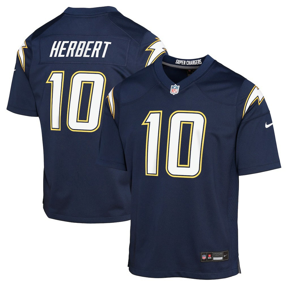 Justin Herbert Los Angeles Chargers Youth Alternate Super Chargers Game Player Jersey - Navy cheap