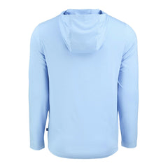 Seattle Seahawks Men's Cutter & Buck Coastline Epic Comfort Eco Recycled Men's Hooded Shirt - Powder Blue discount