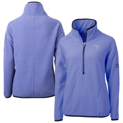 Chicago Bears Cutter & Buck Women's Cascade Eco Fleece Half-Zip Jacket - Lavender online