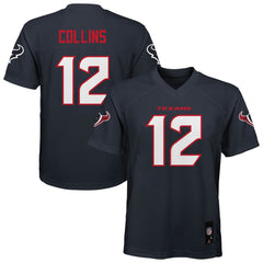 Nico Collins Houston Texans Youth Replica Player Jersey - Navy outlet
