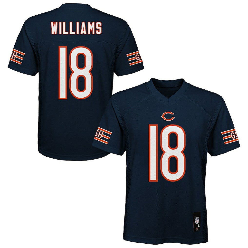 Caleb Williams Chicago Bears Outerstuff Preschool Replica Player Jersey - Navy sale