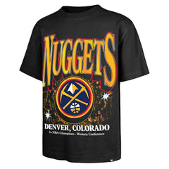 Denver Nuggets '47 Past Champs Collection Flashbulb Foundation T-Shirt sale - Black shop