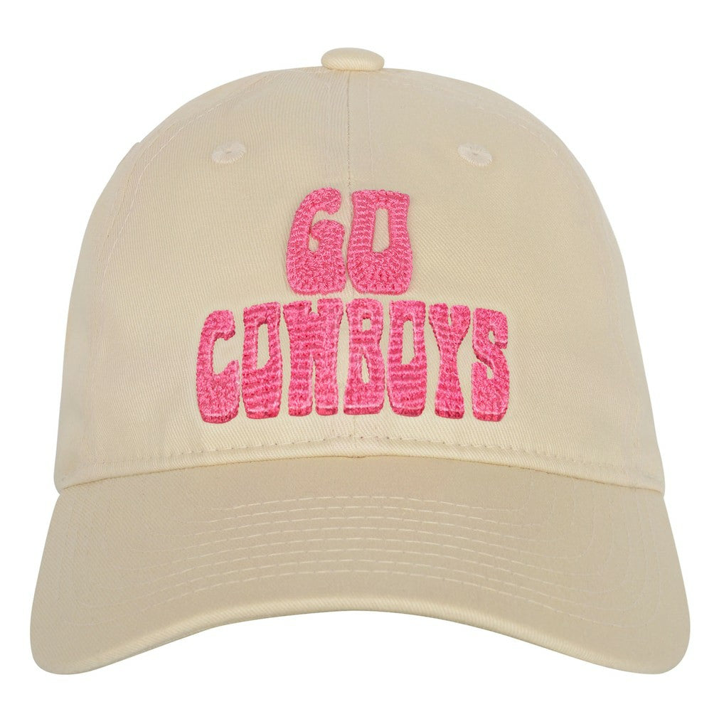 Dallas Cowboys Outerstuff Girls Youth Blitz Adjustable Hat - Cream for sale