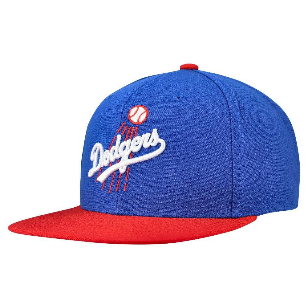 Los Angeles Dodgers Cooperstown Collection Basic Flip Snapback Hat Royal