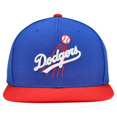 Los Angeles Dodgers Cooperstown Collection Basic Flip Snapback Hat Royal