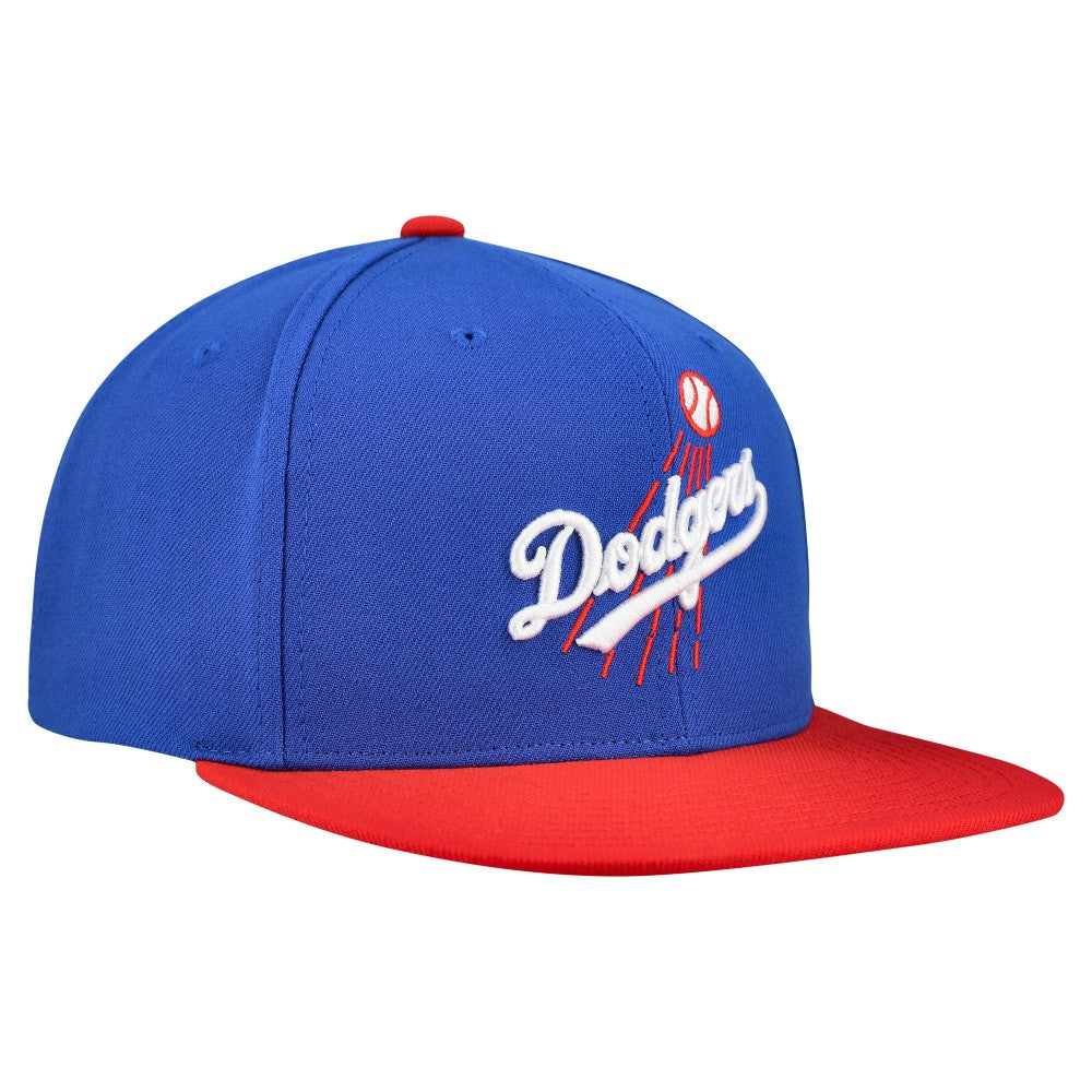 Los Angeles Dodgers Cooperstown Collection Basic Flip Snapback Hat Royal