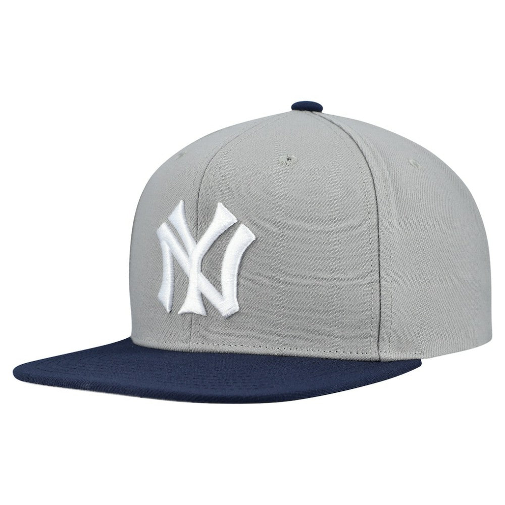 New York Yankees Cooperstown Collection Basic Flip Snapback Hat Gray