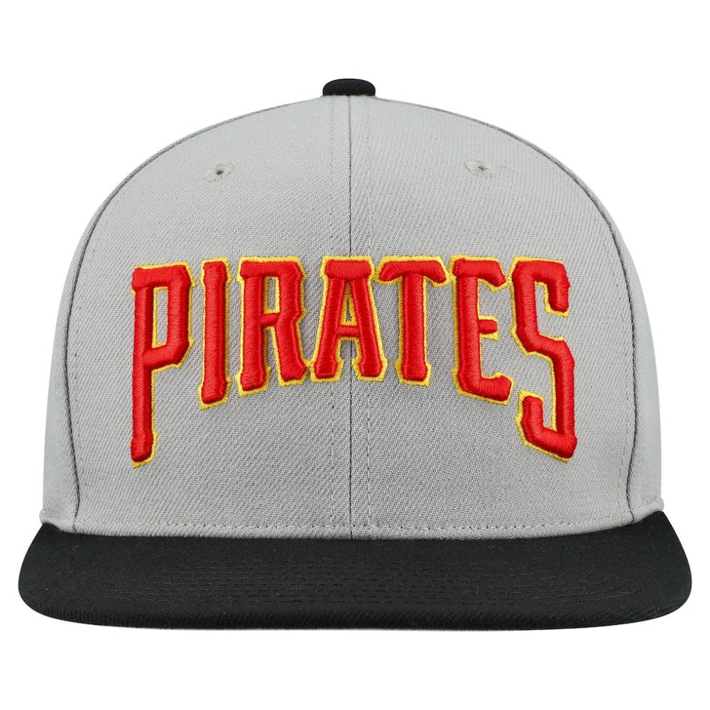 Pittsburgh Pirates Cooperstown Collection Basic Flip Snapback Hat Gray
