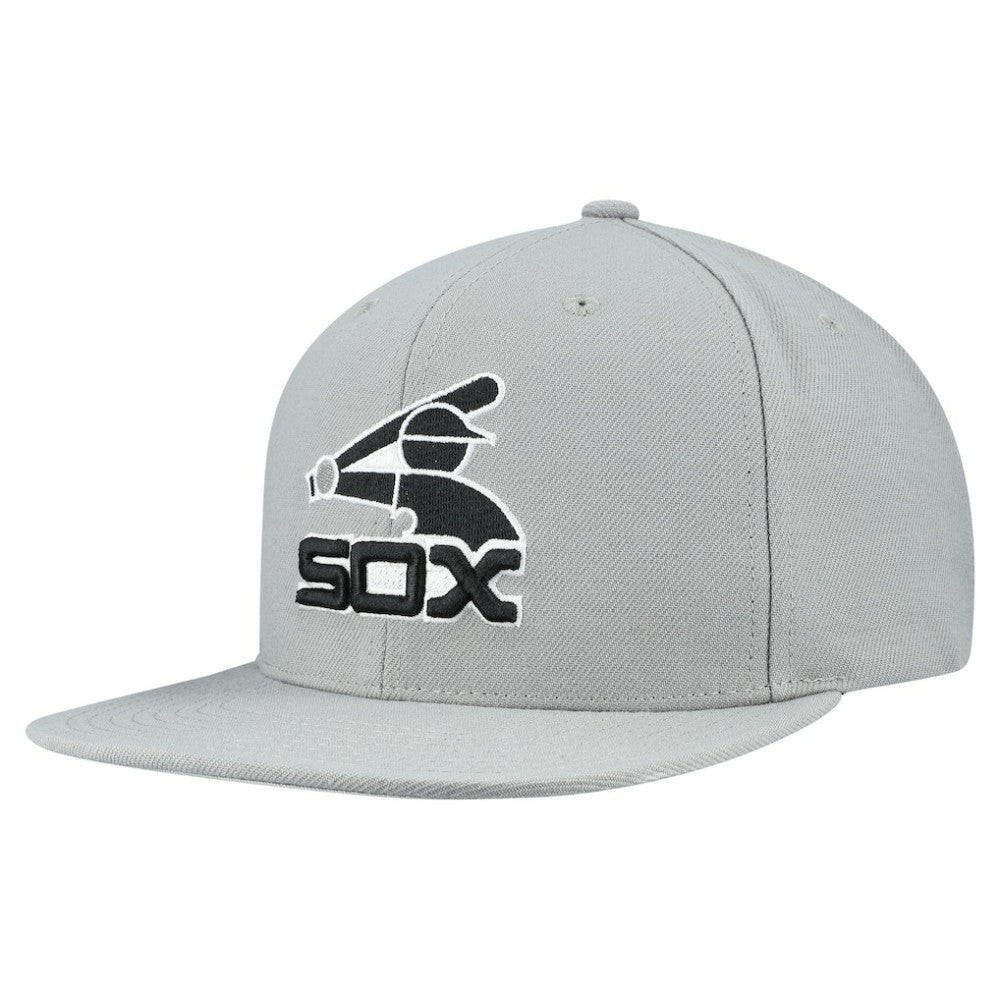 Chicago White Sox Cooperstown Collection Basic Flip Snapback Hat Gray