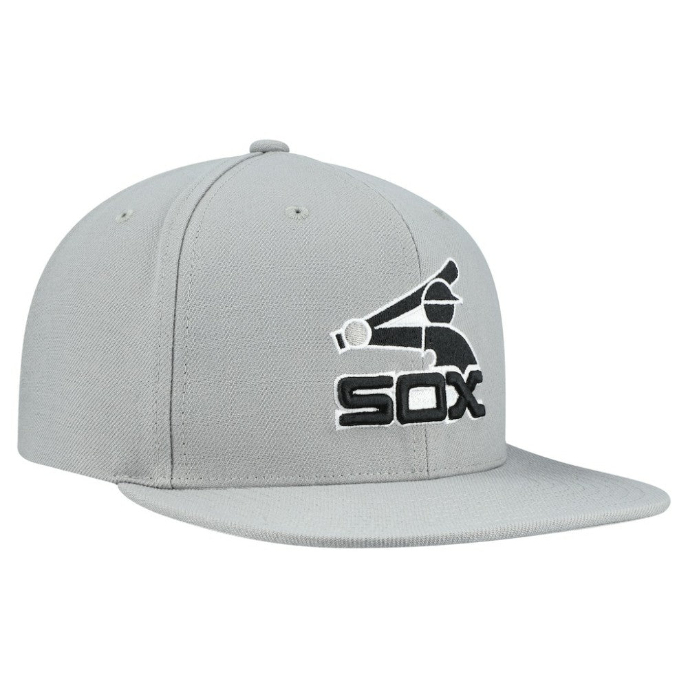 Chicago White Sox Cooperstown Collection Basic Flip Snapback Hat Gray