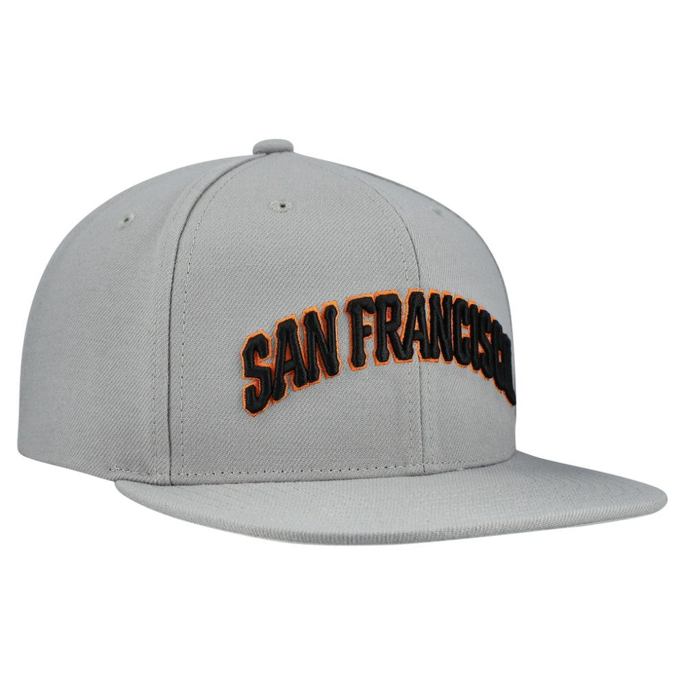 San Francisco Giants Cooperstown Collection Basic Flip Snapback Hat Gray