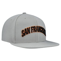 San Francisco Giants Cooperstown Collection Basic Flip Snapback Hat Gray