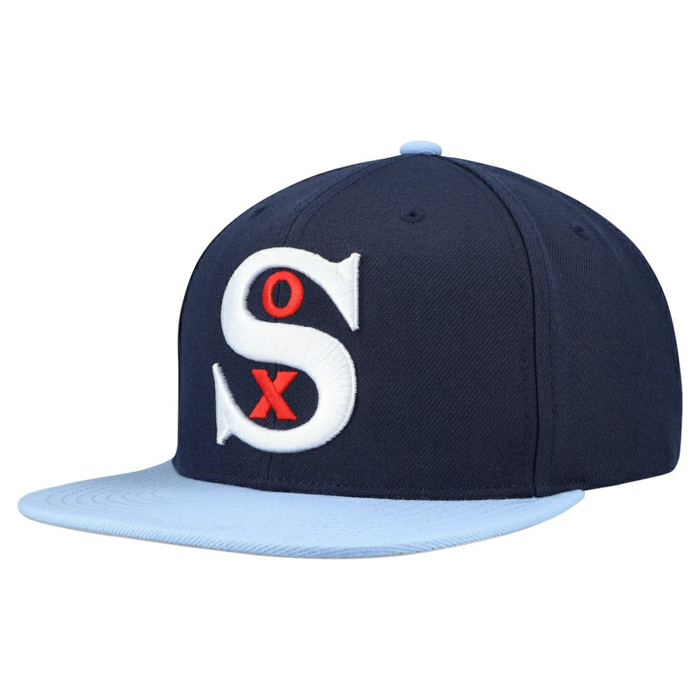 Chicago White Sox Cooperstown Collection Basic Flip Snapback Hat Navy