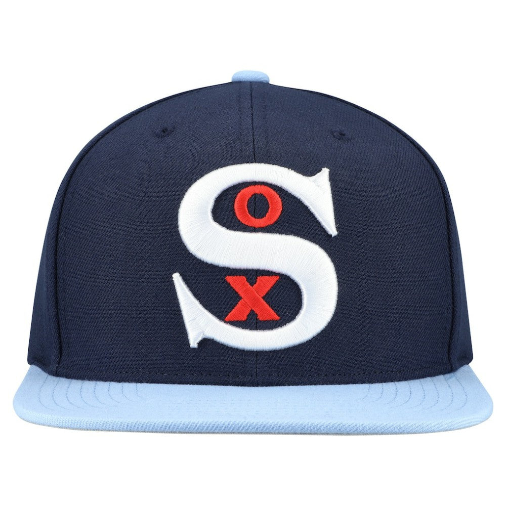 Chicago White Sox Cooperstown Collection Basic Flip Snapback Hat Navy