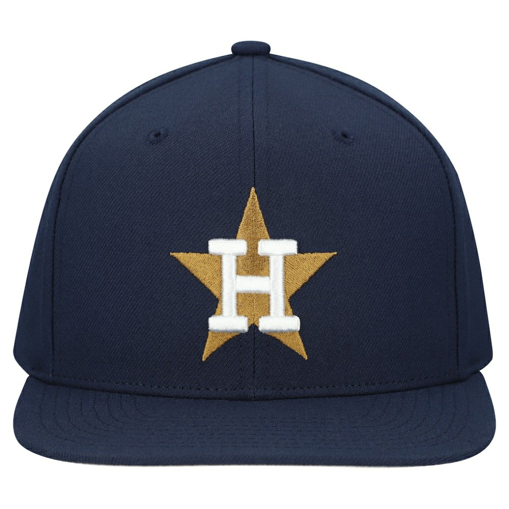 Houston Astros Cooperstown Collection Basic Flip Snapback Hat Navy