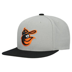 Baltimore Orioles Cooperstown Collection Basic Flip Snapback Hat Gray