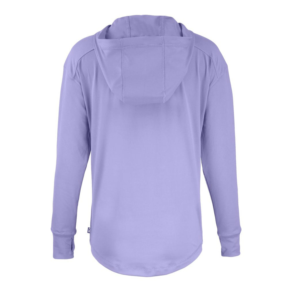 Minnesota Vikings Cutter & Buck Women's Daybreak Eco Recycled Half-Zip Hoodie - Purple online