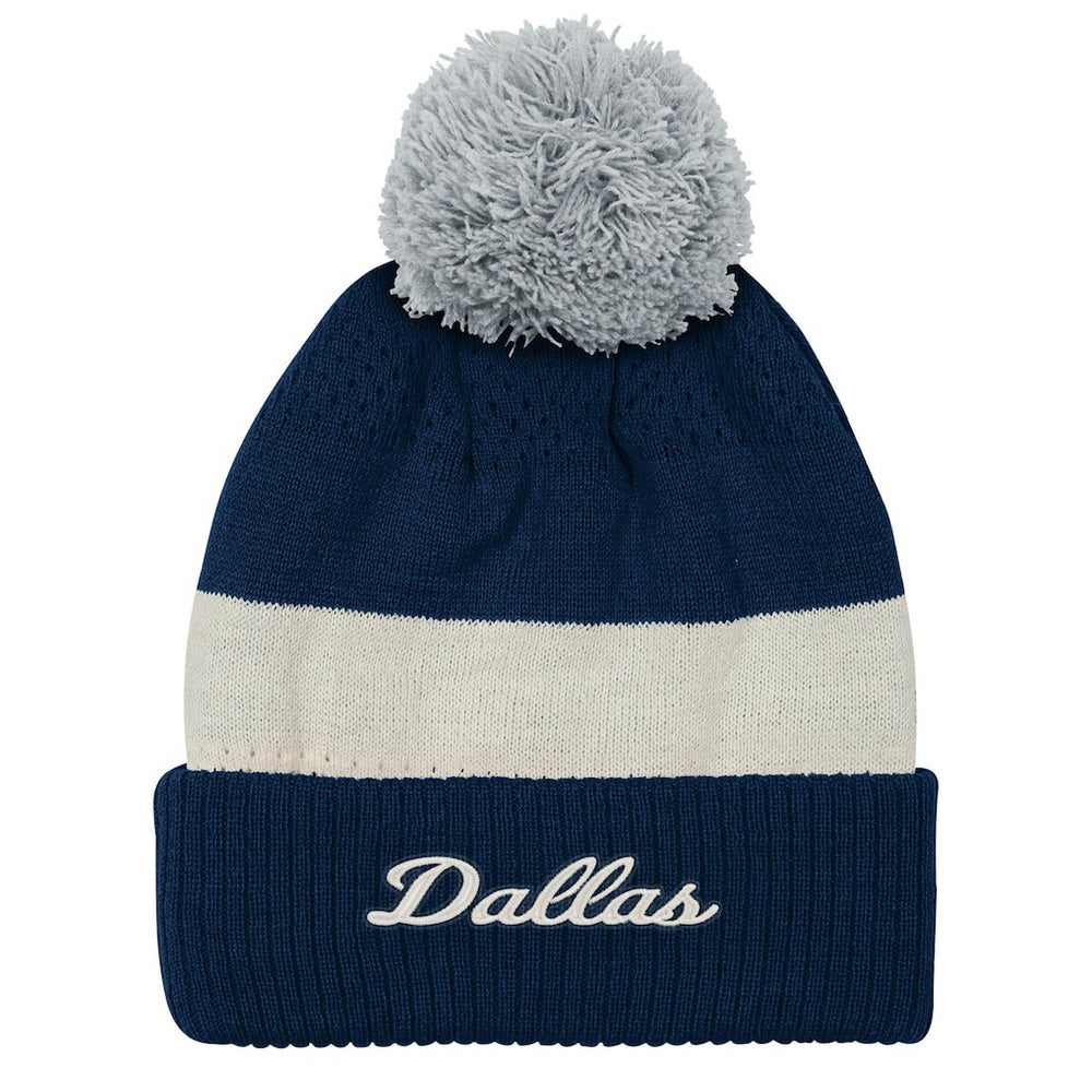 Dallas Cowboys Outerstuff Youth Modern Fan Cuffed Knit Hat with Pom - Navy on sale