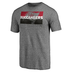 Tampa Bay Buccaneers Square Off Tri-Blend T-Shirt - Heather Gray on sale