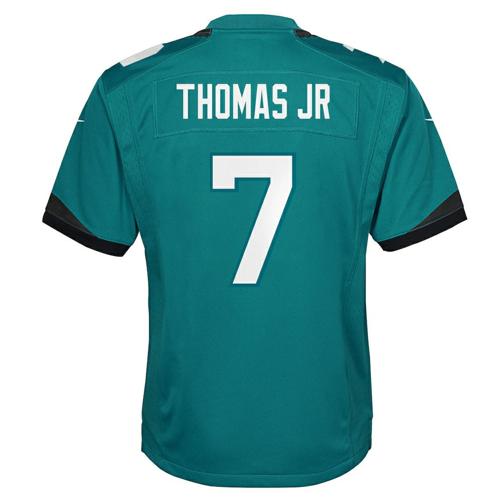 Brian Thomas Jr. Jacksonville Jaguars Youth Team Game Jersey - Teal online
