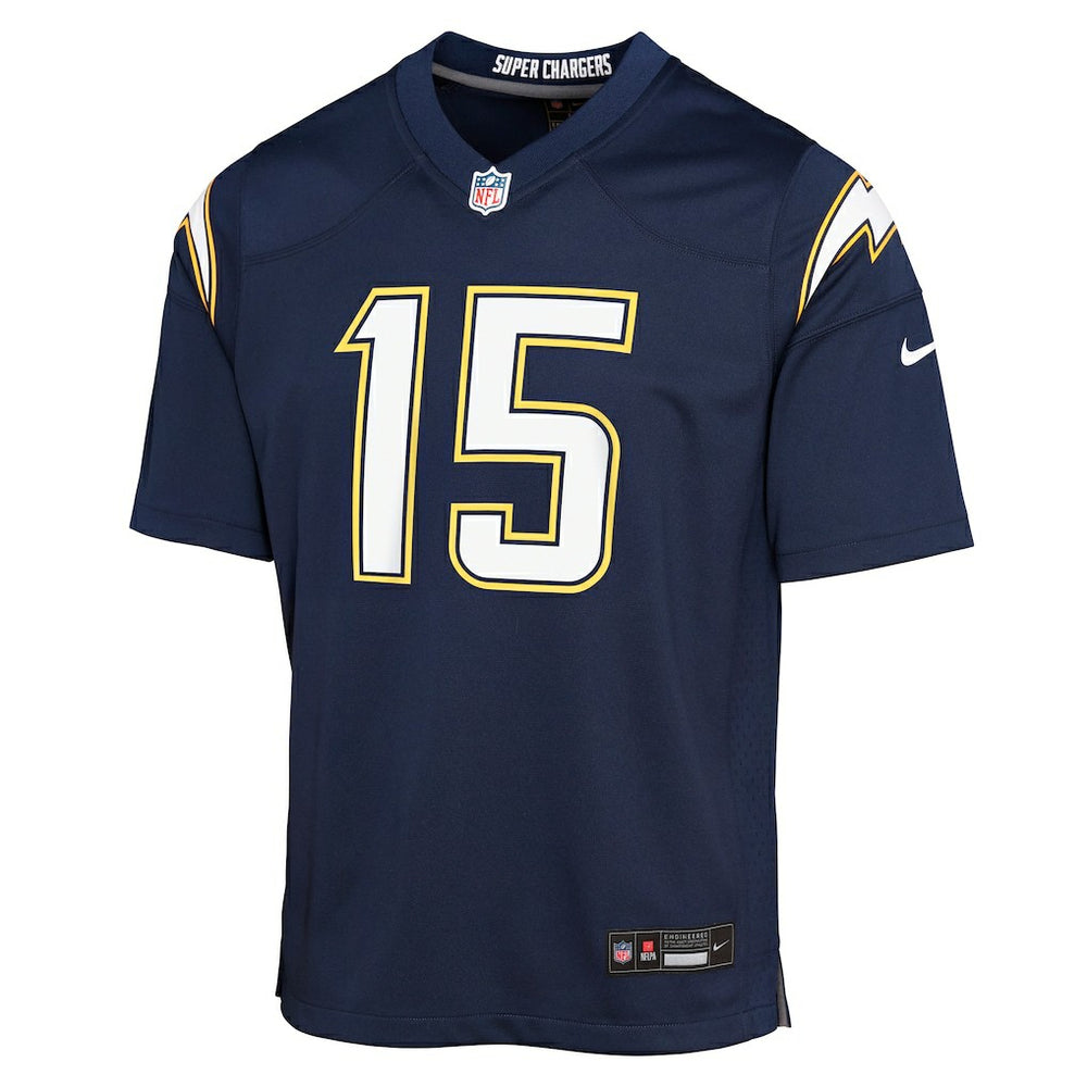 Ladd McConkey Los Angeles Chargers Youth Alternate Super Chargers Game Player Jersey - Navy online