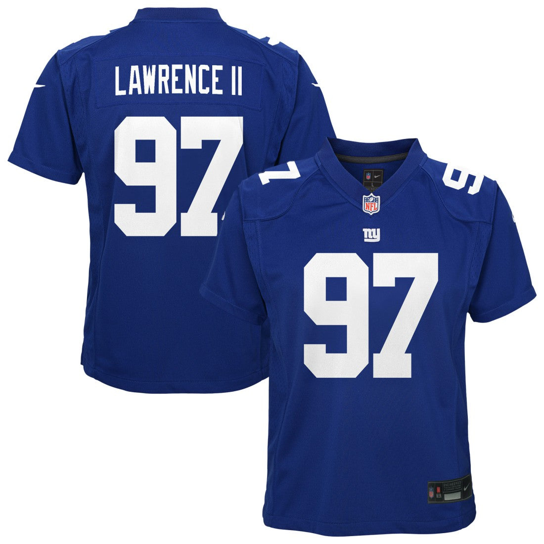 Dexter Lawrence New York Giants Youth Game Jersey - Royal sale