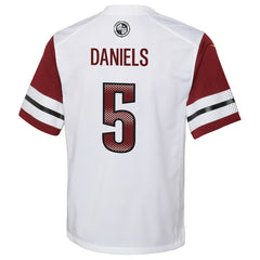 Jayden Daniels Washington Commanders Youth Game Jersey - White online