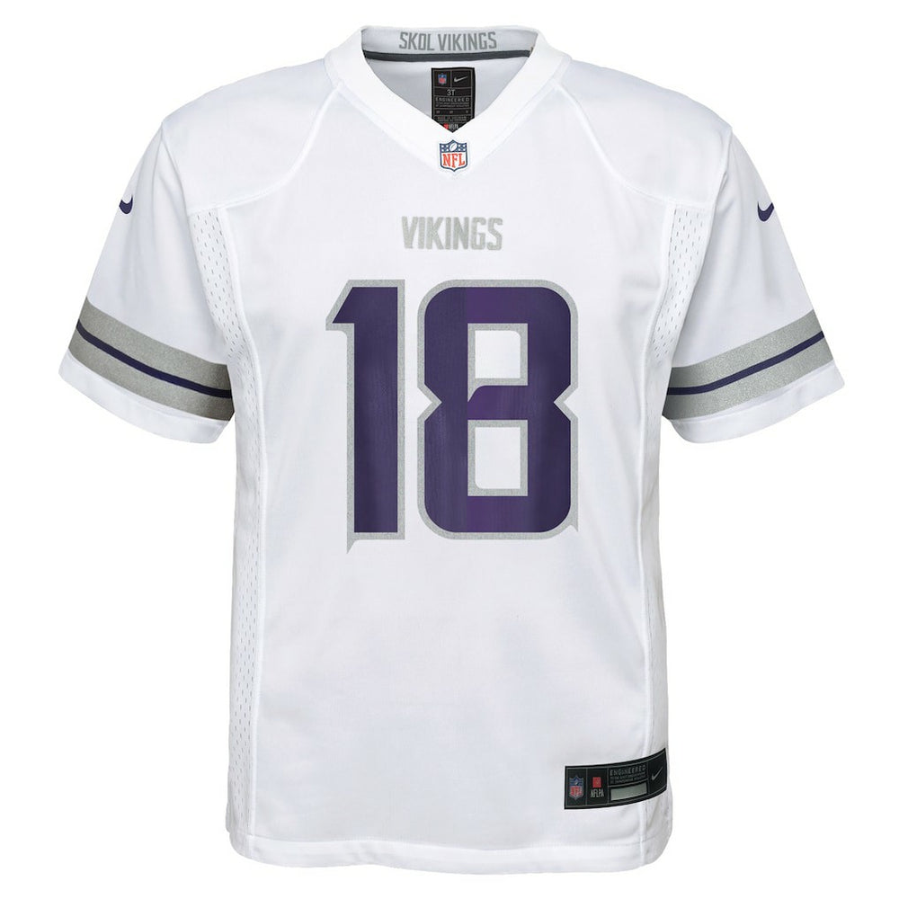 Justin Jefferson Minnesota Vikings Preschool Alternate Player Game Jersey - White outlet