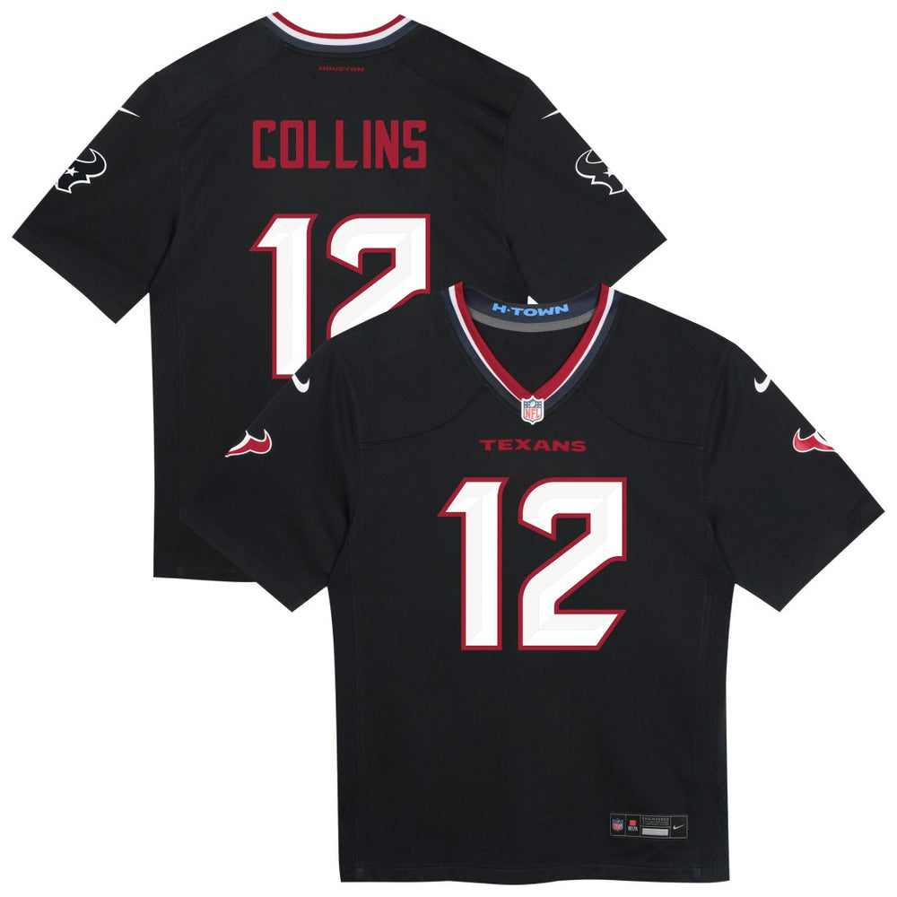 Nico Collins Houston Texans Preschool Team Player Game Jersey - Navy online