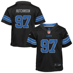 Aidan Hutchinson Detroit Lions Preschool Alternate Player Game Jersey - Black outlet