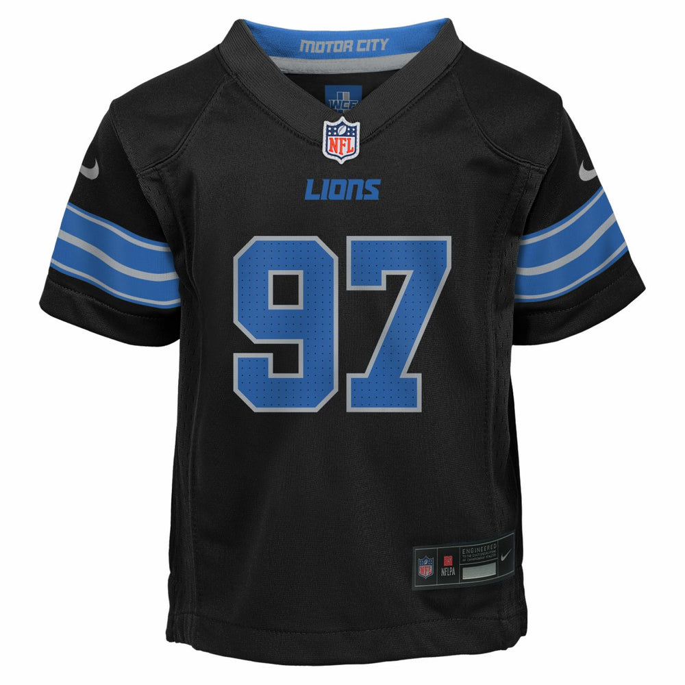 Aidan Hutchinson Detroit Lions Preschool Alternate Player Game Jersey - Black outlet