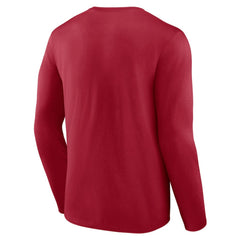Arizona Diamondbacks Let's Go Long Sleeve T-Shirt Red