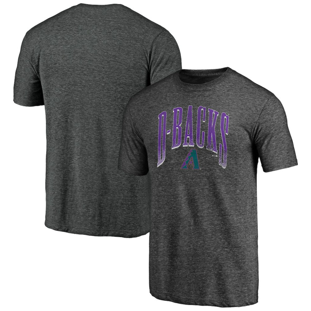 Arizona Diamondbacks Line Corps Tri-Blend T-Shirt Charcoal