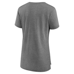 Colorado Rockies Women's Selected First Tri-Blend T-Shirt Gray