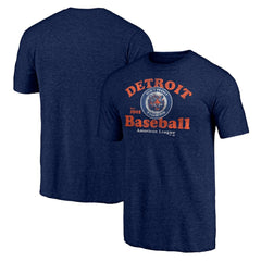 Detroit Tigers Our Game Tri-Blend T-Shirt Navy