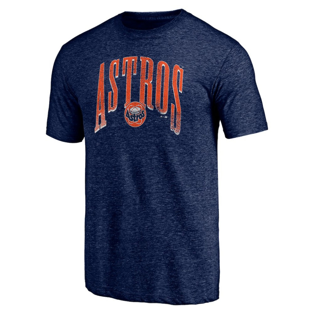Houston Astros Line Corps Tri-Blend T-Shirt Navy