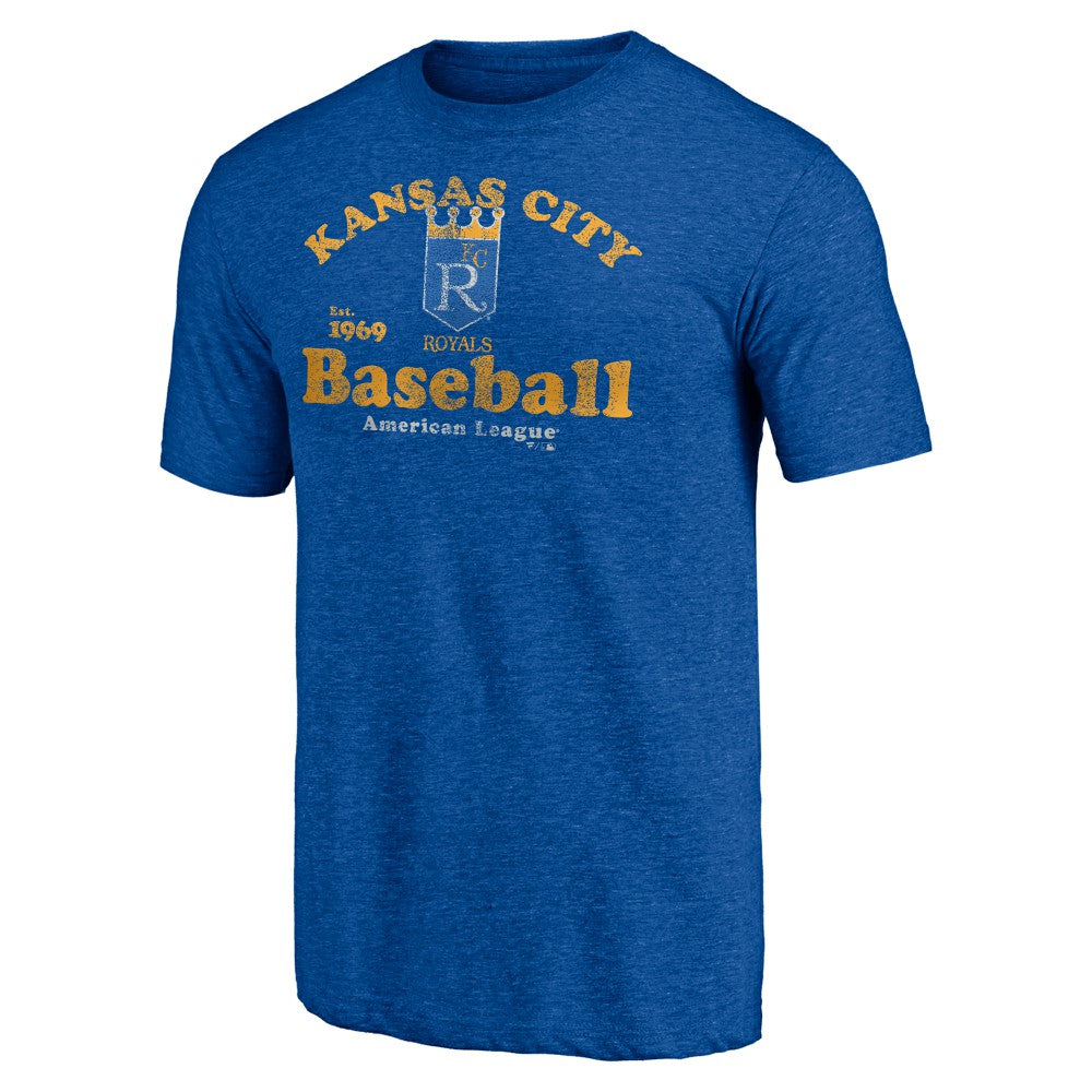 Kansas City Royals Our Game Tri-Blend T-Shirt Royal