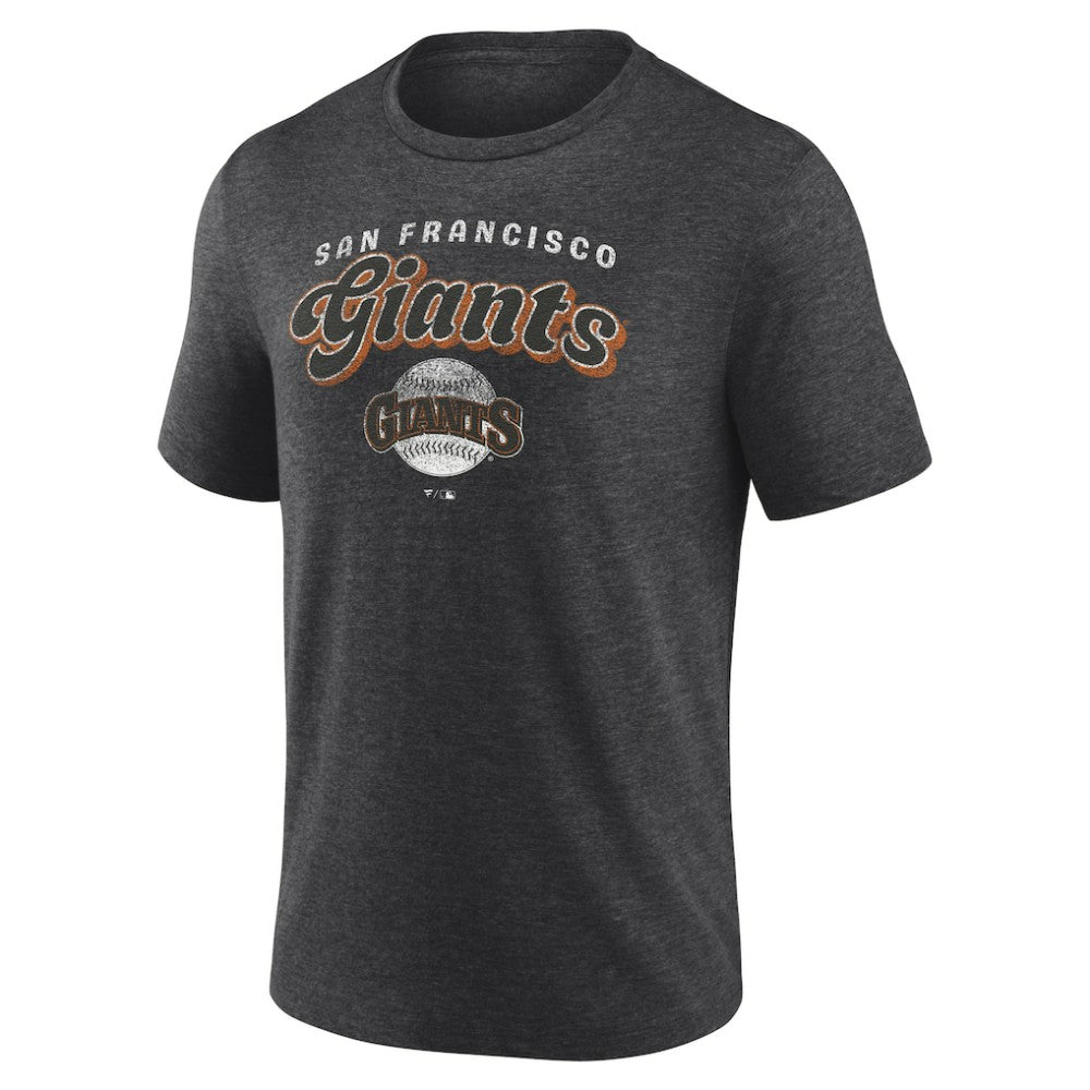 San Francisco Giants Wonderment Tri-Blend T-Shirt Charcoal