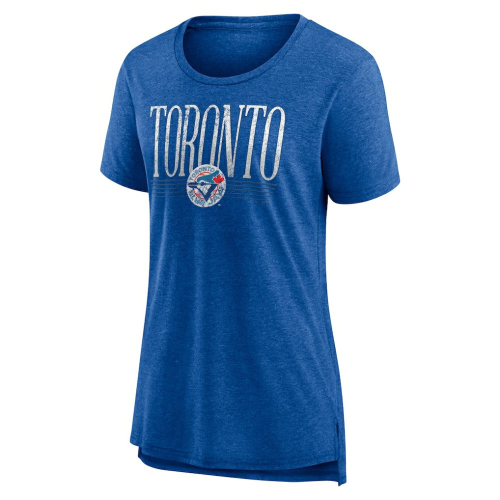 Toronto Blue Jays Women's Toppler Tri-Blend T-Shirt Royal