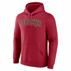 Arizona Diamondbacks Official Wordmark Pullover Hoodie Red