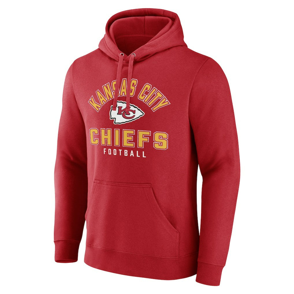 Kansas City Chiefs Between the Pylons Pullover Hoodie - Red sale
