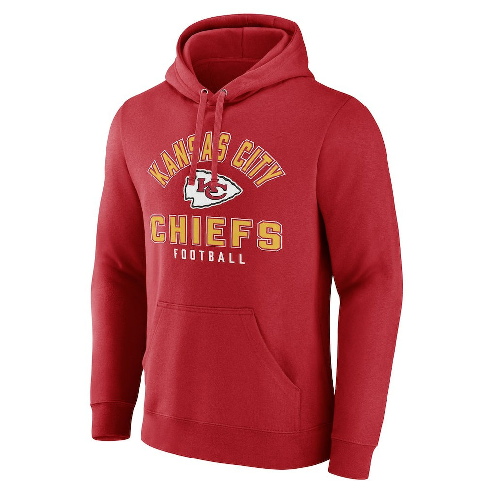 Kansas City Chiefs Between the Pylons Pullover Hoodie - Red sale