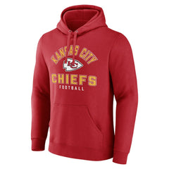 Kansas City Chiefs Between the Pylons Pullover Hoodie - Red sale