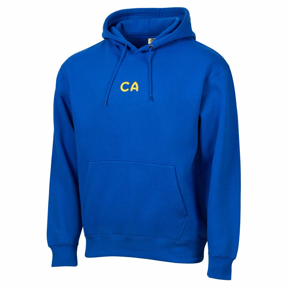 Club America Sport Design Sweden Streetwear Relaxed Pullover Hoodie - Royal for sale
