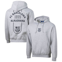 Barcelona Sport Design Sweden Streetwear Relaxed Pullover Hoodie - Heather Gray outlet