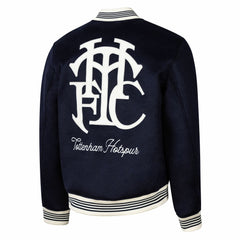 Tottenham Hotspur Sport Design Sweden Free Kick Wool Varsity Jacket - Navy online