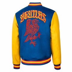 Club America Sport Design Sweden Free Kick Wool Varsity Jacket - Royal on sale